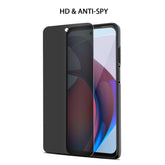 MyBat Privacy Tempered Glass Screen Protector (2.5D) for Motorola Moto G Stylus 5G (2023) / Moto G Stylus 4G (2023) - ClearMyBat Pro